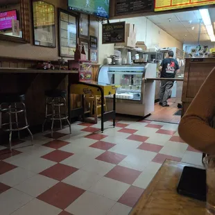 The counter