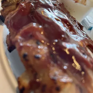 Close up of ribs.