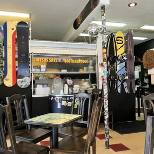 Inside
