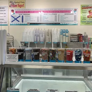 Ice cream options