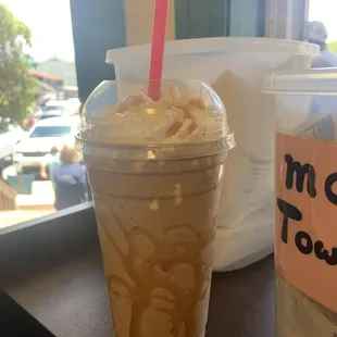 Frozen espresso drink