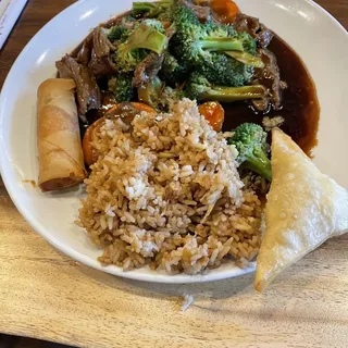 Beef Broccoli Lunch Special