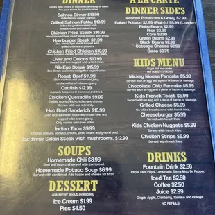 Menu April 2024