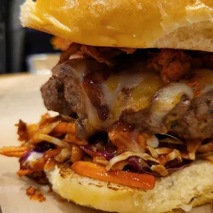 Tribute bbq burger