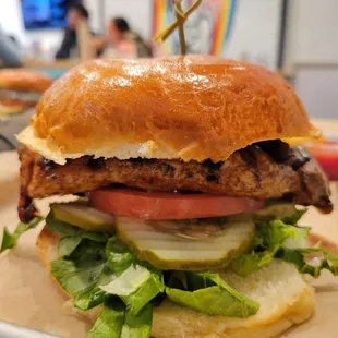 Grilled chicken sammie!