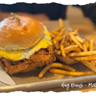 Nashville Hot with an Egg