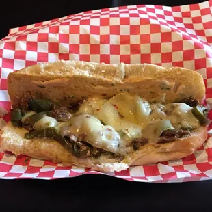 Philly Cheesesteak Sandwich