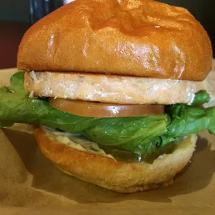 Salmon Burger