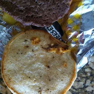 Big Burger hamburger, er..cheese burger.