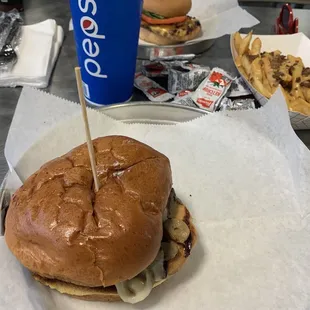 Chicken mushroom Swiss let's goooo.