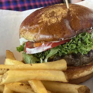 The basic burger. Great basic entry to satisfy that meaty burger craving.