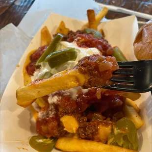 Loaded nacho fries(small)