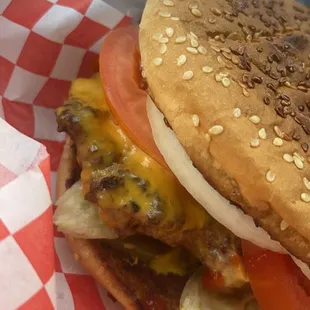 Cheeseburger from big burger