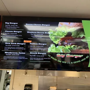 Burger Menu