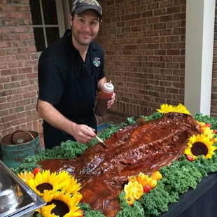 Ranucci's Catering offers Whole Hog BBQ catering!