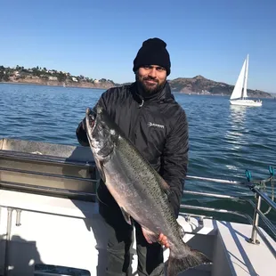 Beautiful fishing on the outer limit Catamaran Boat.