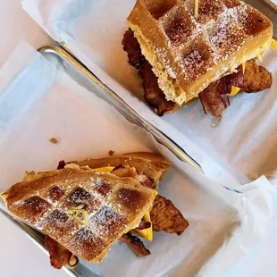 Chicken and Waffle Sliders