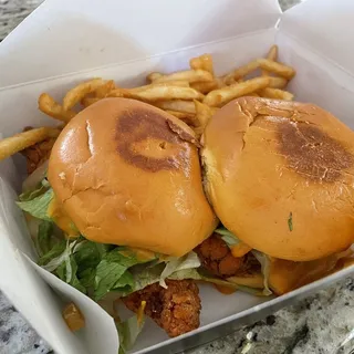 2. Spicy Chicken Slider Combo