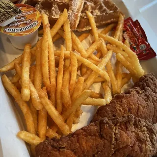 9. 2 Spicy Chicken Tender Combo