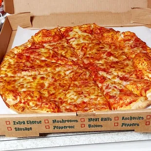 Large cheese pizza Large Pizza