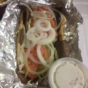 Very tasty Gyro!