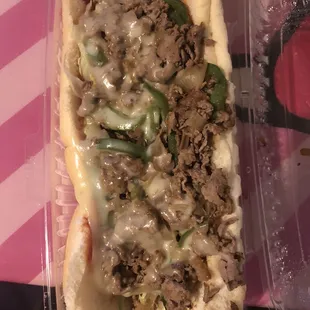 The 9 inch Big Cheesesteak