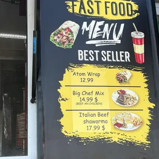 Menu December 2024