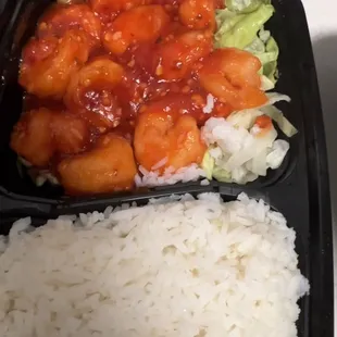 Lunch shrimp