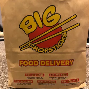Chinese Food Delivery!!