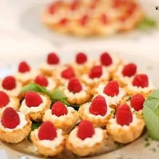 Brie Raspberry Tartlet