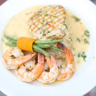 Grilled Prawns &amp; Tuscan Chicken