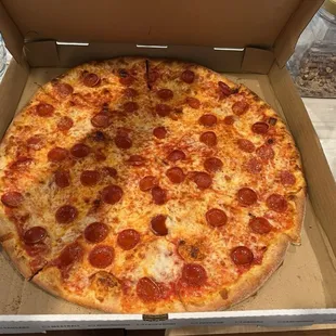 Pepperoni pizza