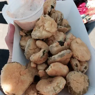 Fried pickles
