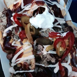 Hogstyle nachos