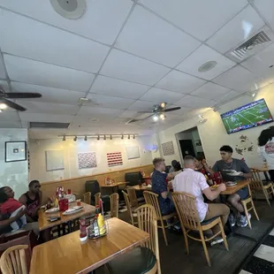 Late lunch 1:50 pm after Bud&apos;s flag football game