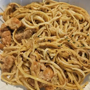 Mt order of chicken Marsala that I actually got