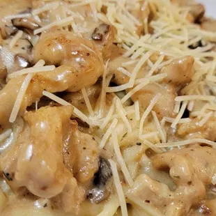 Chickrn marsala linguine - weekly special