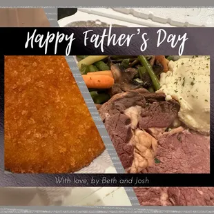 Prime rib combo
