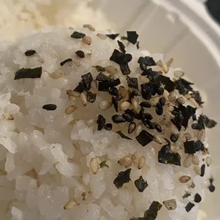 One scoop rice