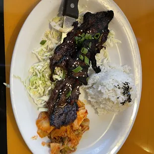 Boneless Korean kalbi steak