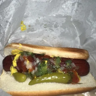 Polish Sausage with Fries