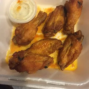 Honey BBQ wings