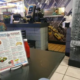 From a table...waiting....waiting....waiting