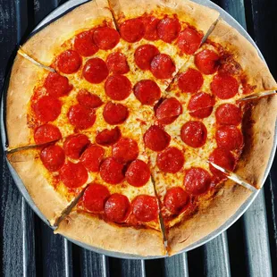 pizza, food
