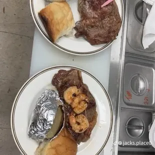 Steak meal from last steak night