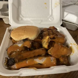 The meat platter. Understood the assignment!!!