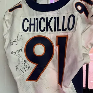 Gaither High grad Anthony Chuckillo jersey