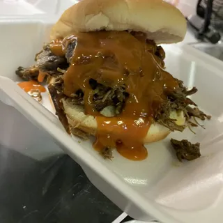 Chop Beef Sandwich Tray
