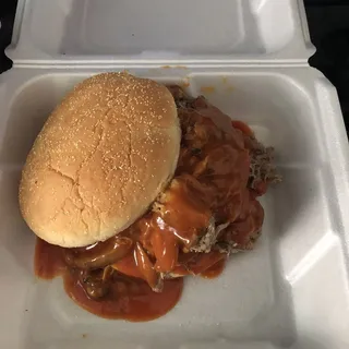 Chop Pork Sandwich