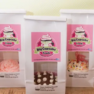 Order online! We deliver!! Visit our website for more info on where you can find our cupcakes around town!